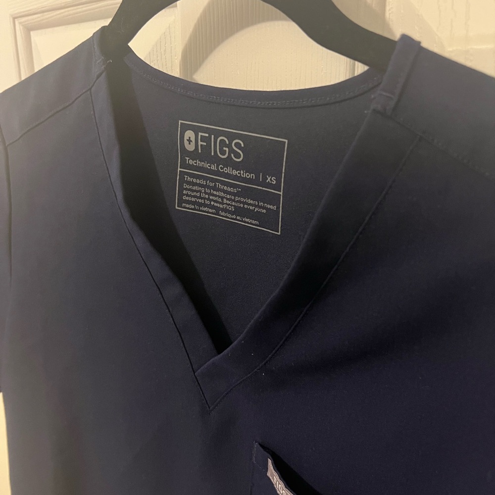 Figs one-pocket scrub top size XS